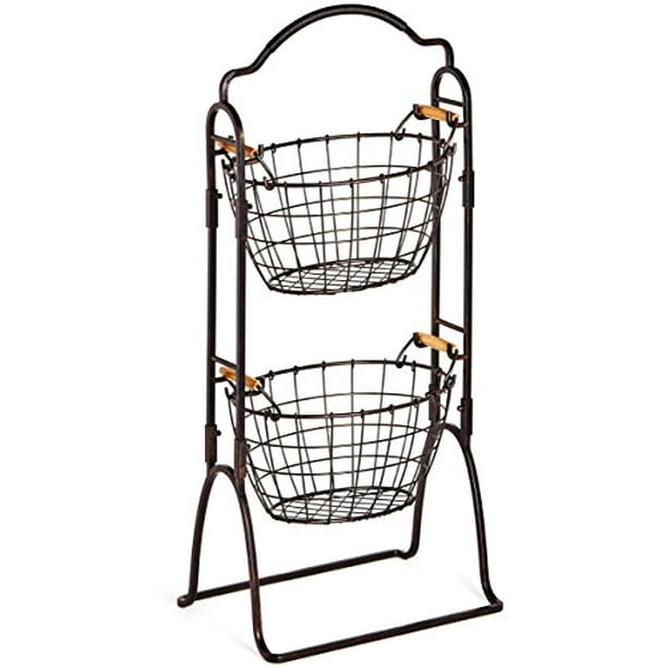 Gourmet Basics by Mikasa Harbor 3-tier Market Basket
